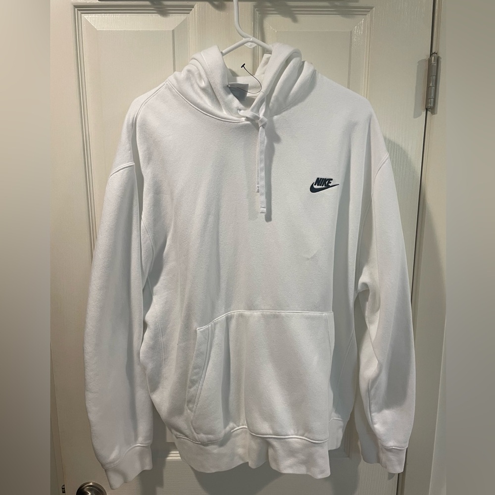 Nike White Hoodie